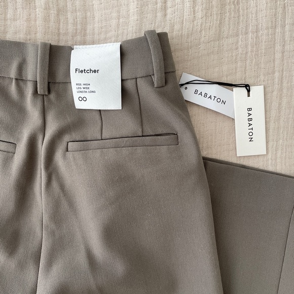 Aritzia Babaton Pleated Pant - Picture 9 of 9